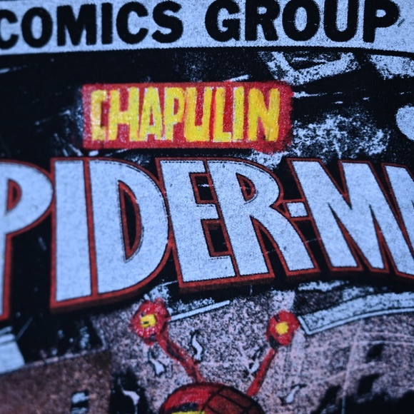 One-of-a-Kind Hand-Painted Marvel x Chapulín Colorado Tribute Shirt - Picture 5 of 5